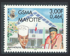 Mayotte Medicine Adapted Military Service Units 2001 MNH SG#138 - Nuovi