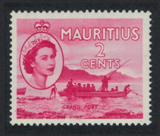 Mauritius Fishermen Grand Port 1c 1953 MNH SG#293 - Mauricio (...-1967)