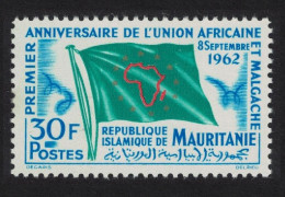 Mauritania Union Of African And Malagasy States 1962 MNH SG#155 MI#194 - Mauretanien (1960-...)