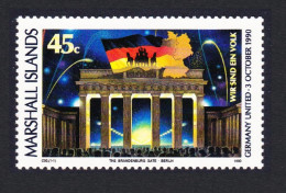 Marshall Is. Re-unification Of Germany 1990 MNH SG#350 Sc#382 - Marshall