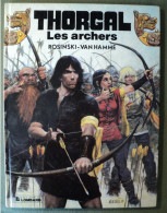 THORGAL TOME 9. EO DE 1985. LES ARCHERS PAR ROSINSKI ET VAN HAMME. EDITIONS DU LOMBARD. - Thorgal