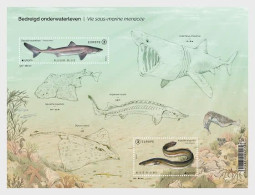 BELGIUM 2024 Europa CEPT. Underwater Fauna And Flora (Preorder) - Fine S/S MNH - Neufs