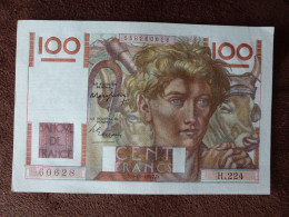Billet De 100 Fr Jeune PAYSAN 1947 NEUF - 5 Euro