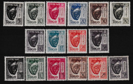 Togo  Taxes  22/37 * - Unused Stamps