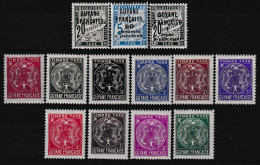 Guyane  Taxes  4-9/10-22/31 ** - Unused Stamps