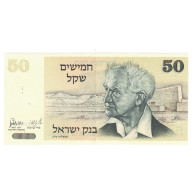 Billet, Israël, 50 Sheqalim, Undated (1980), KM:46a, NEUF - Israël