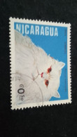 NİARAGUA-1980-90     0.50   CORD  DAMGALI - Nicaragua