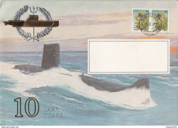 Postal History: South Africa Submarine Cover - Sottomarini