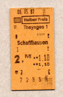 A 01] Schweiz / DB - Thayngen - Schaffhausen - Europa