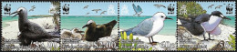 Pitcairn Islands 2007, WWF Birds Terns & Noddies - Strip Of 4 V. MNH - Ungebraucht