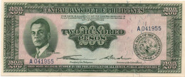 Philippines  200 Peso ND 1949 P-140 UNC - Philippines