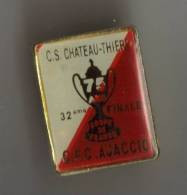 G.F.C Ajaccio Chateau Thierry Coupe De France 1991-1992 - Football