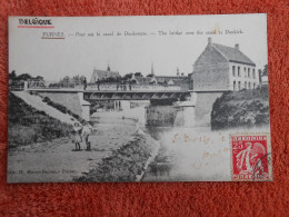 Cpa Veurne Furnes Pont Canal De Dunkerque Edition Morez-decroo - Veurne