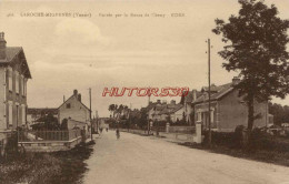 CPA LAROCHE MIGENNES - YONNE - ENTREE PAR LA ROUTE DE CHENY - Laroche Saint Cydroine