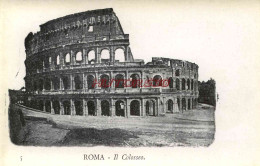 CPA ROMA - IL COLOSSEO - Colisée