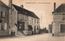 FRANCE - Ancinnes (Sarthe) - Vue Sur La Route De Bourg Le Roi - Vue Sur La Route - Vue Générale - Carte Postale Ancienne - Mamers