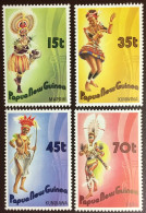 Papua New Guinea 1986 Traditional Dances MNH - Papua-Neuguinea