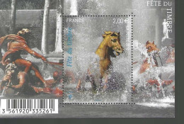 Bloc Cheval Fête Du Timbre 2010 Neuf 1 Er Choix - Overprinter Postcards (before 1995)
