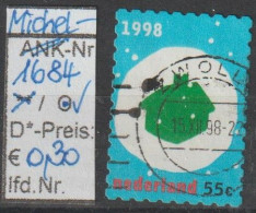 1998 - NIEDERLANDE - FM/DM "Dez.marken - Haus" 55 C Mehrf. - O  Gestempelt - S.Scan (1684o Nl) - Used Stamps