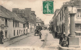 FRANCE - Le Conquet - Grand'Rue - Vue Générale De La Rue - Maisons - Animé - Voiture - Carte Postale Ancienne - Le Conquet