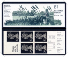 FH18 Mills Design 1 Wicken Fen Plain (Matt Cover) (£1.00 Folded Booklets) NB1-4 - Libretti