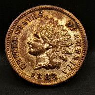 1 CENT INDIAN HEAD 1883 USA / TETE D'INDIEN - 1859-1909: Indian Head