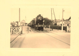 Pornichet * La Gare * Train Locomotive Machine * Ligne Chemin De Fer Loire Inférieure * Photo Ancienne 11x8cm - Pornichet