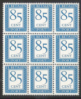 NEDERLAND Port P 102 ** In Veldeel Van 9 - Postage Due