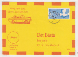 Zweden Lokale Zegel Cat. Facit Sverige 2000 Private Lokaalpost ;zegels Voor Frankering "Het Beste"  Facit 5 Op Omslag - Local Post Stamps