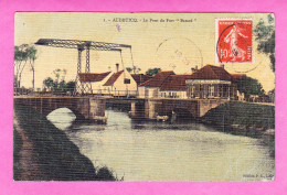 F-62-Audruicq-09A20  Le Pont Du Fort ""Batard"", Cpa Toilée Colorisée - Audruicq