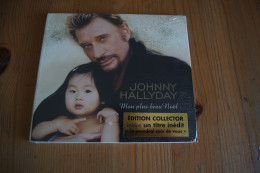 JOHNNY HALLYDAY MON PLUS BEAU NOEL CD NEUF SCELLE EDITION COLLECTOR UN TITRE INEDIT 2006 - Rock