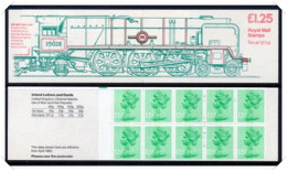 FK8a Railway Engine Series Clan Line Left Margin (£1.25 Folded Booklets) N - Libretti