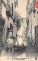 34-ADGE- LES INONDATIONS DU 26 SEPTEMBRE 1907 LA RUE DE LA POSSONNERIE - Agde