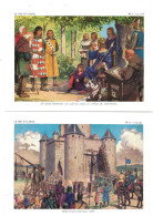 La Vie Du Roi Saint Louis 10 Illustrations Format 20/14 - Storia