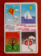 Petit Calendrier De Poche Yaourt Iophil.  Portugal - Kleinformat : 1981-90