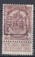 1953 Voorafstempeling Op Nr 82 - LIEGE 1912 LUIK - Positie B - Rollenmarken 1910-19