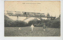 LOUÉ - Le Pont Du Tramway De La Tuilerie (passage Train ) - Loue