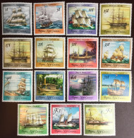 Papua New Guinea 1987 - 1988 Ships Definitives Set Complete MNH - Papua New Guinea