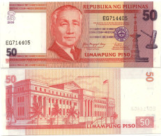 Philippines 50 Peso 2009 P-193 UNC - Philippines