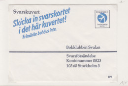 Zweden Lokale Zegel Cat. Facit Sverige 2000 Private Lokaalpost ; Omslag Met Opdrukzegel Voor Zending Naar Uitgeverij - Emissions Locales