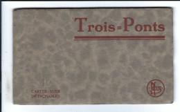 Trois-Ponts  10 CARTES VUES DETACHABLES - Trois-Ponts