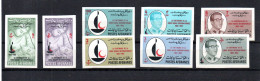 Afghanistan 1963 Satz 799/807 B(ohne 805) Rotes Kreuz Postfrisch - Afghanistan