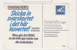 Zweden Lokale Zegel Cat. Facit Sverige 2000 Private Lokaalpost ; Omslag Met Opdrukzegel Voor Zending Naar Uitgeverij - Emissions Locales