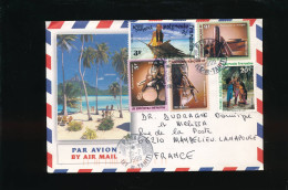 Timbres Polynésie Française 1996 -  Cachet Pirae - Oblitérés