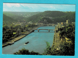 * Huy Sur Meuse - Hoei (Liège - La Wallonie) * (Nels, 209/33) Panorama, Canal, Quai, Pont, Bridge, Péniche Bateau - Huy