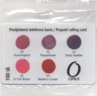 Cosmetic ORLY, Remote Memory, Prepaid Calling Card, 100 Sk., 500 Pc., GlobalIPhone, Slovakia, Mint, Packed - Slovacchia