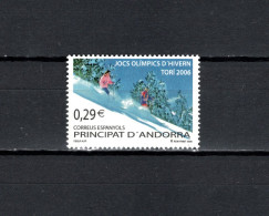 Andorra Spanish 2006 Olympic Games Turin Torino Stamp MNH - Winter 2006: Torino
