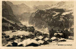 WENGEN MIT BREITHORN - Wengen