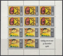 NIEDERLANDE Block 3, Postfrisch **, Kinderzeichnungen 1966 - Blocks & Sheetlets