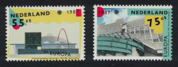 Netherlands Europa Architecture 2v 1987 MNH SG#1506-1507 MI#1506-1507 Sc#715-716 - Neufs